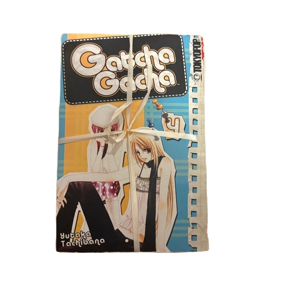 Gatcha Gacha Manga Book Bundle Lot Volume 4-6 Yutaka Tachibana